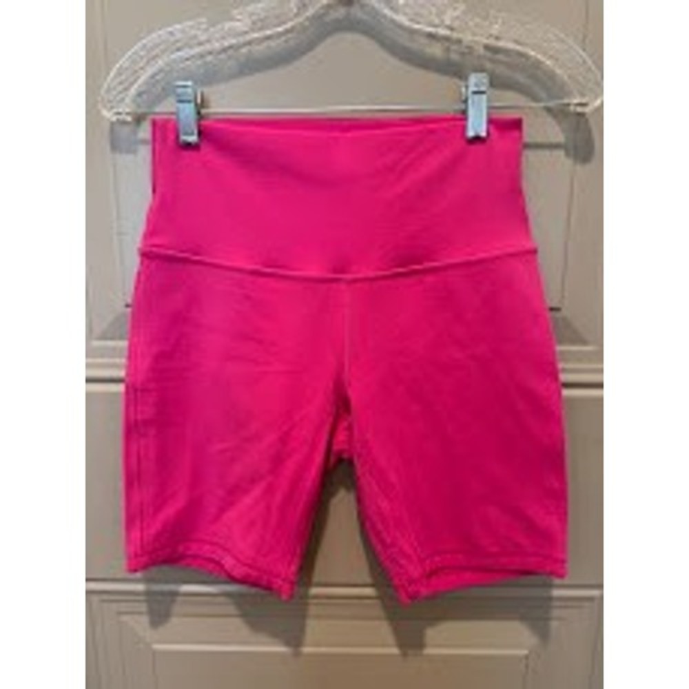 Lululemon Align Biker Shorts Sonic Pink Size 8